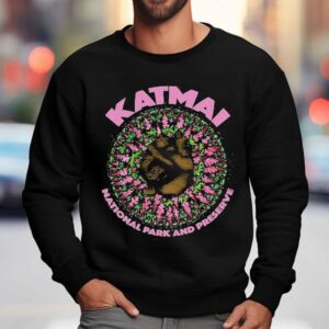 Katmai Bears In Fireweed National Park And Preserve Sweatshirt