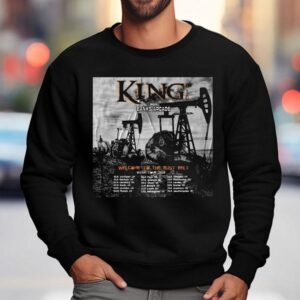 King Welcome To The Rust Belt 810 Eu Uk Tour 2025 Dates Shirt 3 King Welcome To The Rust Belt Eu Uk Tour Dates Sweatshirt