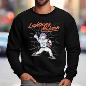 Lightning Nolan Mclean New York Mets Baseball Shirt 3 Lightning Nolan Mclean New York Mets Baseball Sweatshirt