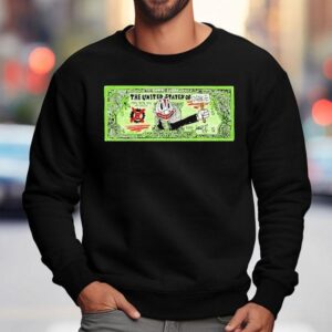 Lil Darkie The United States Of Darkie Small Dark One Usd No Dollars Sweatshirt