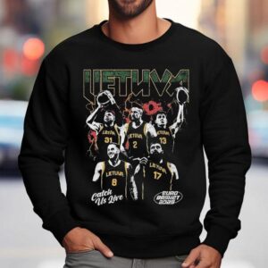Lithuania Catch Us Live Euro Basket Sweatshirt