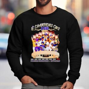 Lsu Tigers Th Champions Cws Forever Champions Sweatshirt