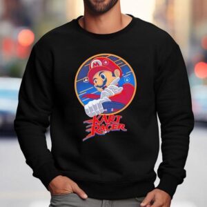 Mario Kart In The Style Of Speed Racer Sweatshirt