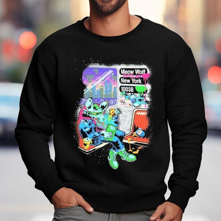 Meow Wolf New York City Shirt Meow Wolf New York City Shirt
