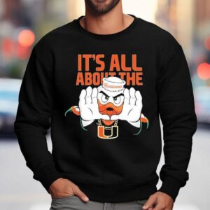 Miami Hurricanes It's All About The Flogrown Rally Mascot Shirt 3 Miami Hurricanes It S All About The Flogrown Rally Masco Sweatshirt