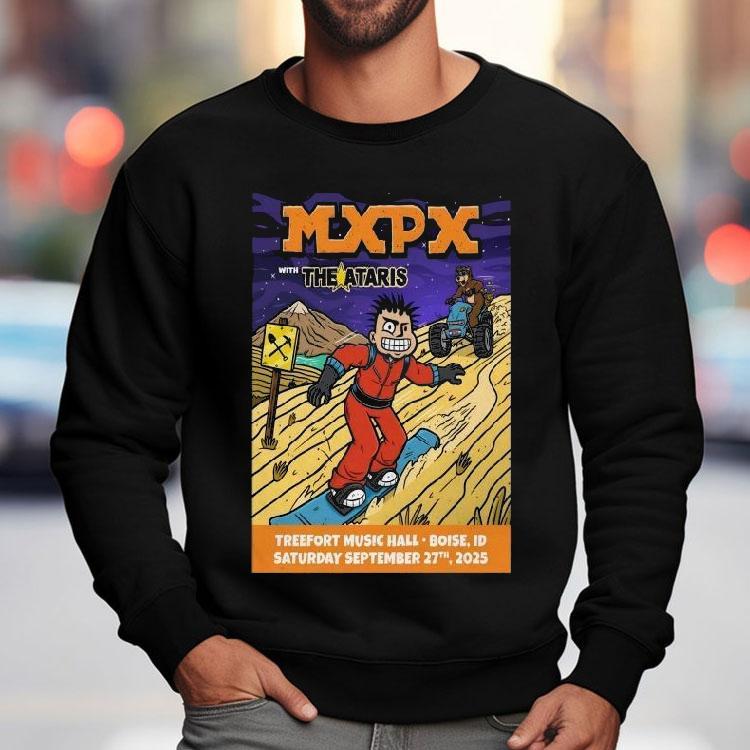 Mxpx 9-27-2025 Treefort Music Hall In Boise Id Shirt Mxpx 9-27-2025 Treefort Music Hall In Boise Id Shirt