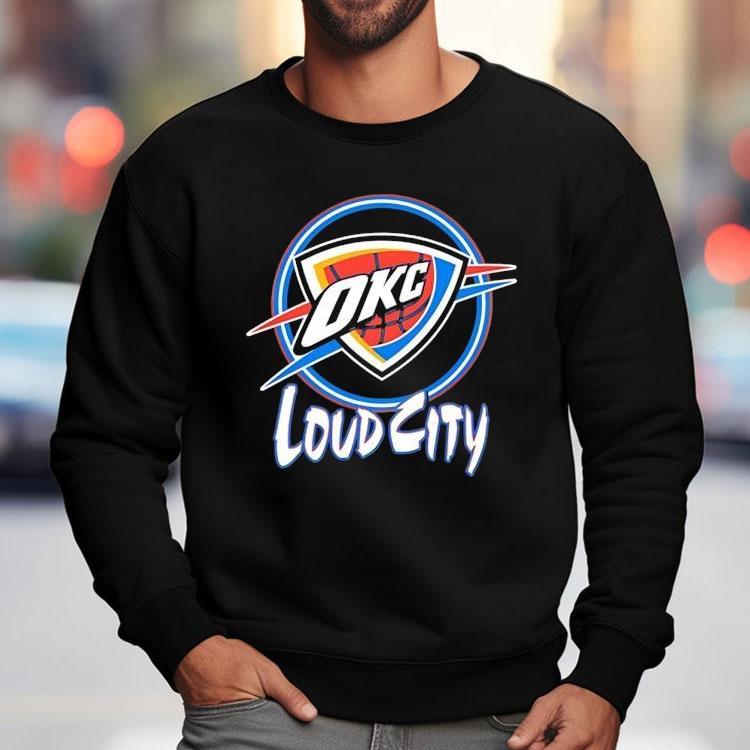Oklahoma City Thunder Loud City Logo Shirt Oklahoma City Thunder Loud City Logo Shirt