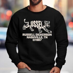 Russell Dickerson Nashville Tn Est. 1987 Panther Shirts 3 Russell Dickerson Nashville Tn Est Panther S Sweatshirt