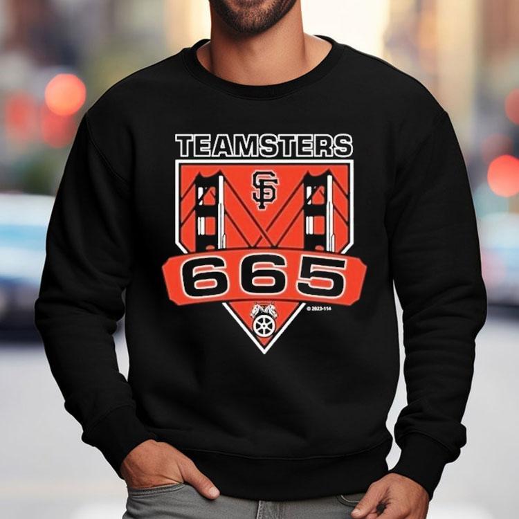 San Francisco Giants Teamsters Local 665 Bridge Shirt San Francisco Giants Teamsters Local 665 Bridge Shirt