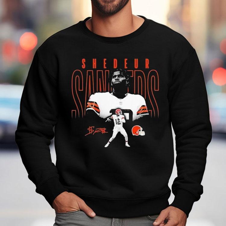 Shedeur Sanders Cleveland Browns Black Humble Shadow Player Shirt Shedeur Sanders Cleveland Browns Black Humble Shadow Player Shirt