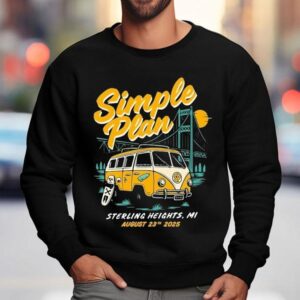 Simple Plan Tour Sterling Heights Michigan August Sweatshirt