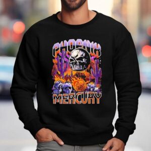 Skull Phoenix Mercury Basketball Horror Sweatshirt