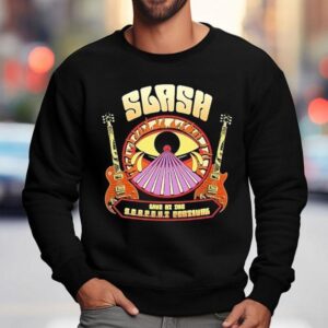 Slash Live At The Serpent Festival Guitar Eye Sweatshirt