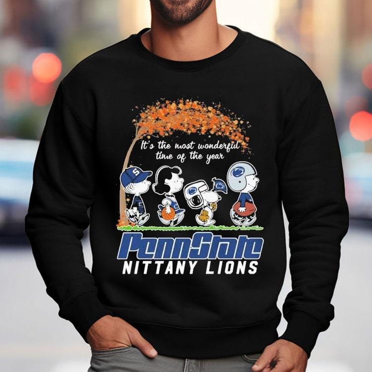 Snoopy The Peanuts Penn State Nittany Lions It’s The Most Wonderful Time Of The Year Shirt Snoopy The Peanuts Penn State Nittany Lions It’s The Most Wonderful Time Of The Year Shirt