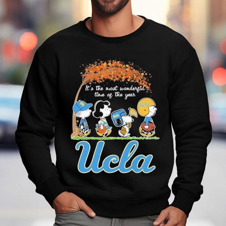 Snoopy The Peanuts Ucla Bruins It’s The Most Wonderful Time Of The Year Shirt Snoopy The Peanuts Ucla Bruins It’s The Most Wonderful Time Of The Year Shirt