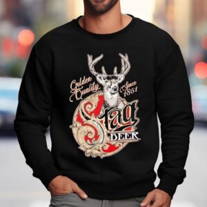 Stag Beer Golden Quality Since 1851 Deer Shirt 3 Stag Beer Golden Quality Since Deer Sweatshirt