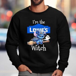 Stitch Ghost I M The Lowe S Witch Halloween Sweatshirt
