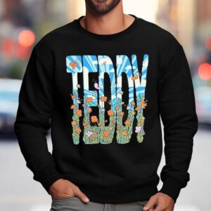 Teddy Fresh Night And Day Flower Sweatshirt