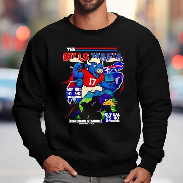 The Buffalo Bills Beat Baltimore Ravens In Highmark Stadium Shirt The Buffalo Bills Beat Baltimore Ravens In Highmark Stadium Shirt