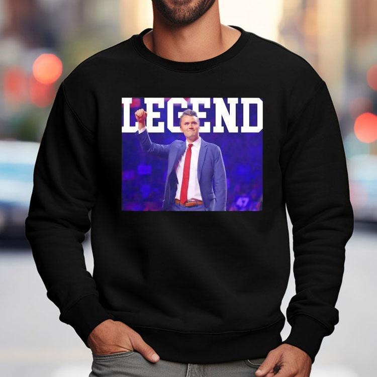 The Charlie Kirk Legend Shirt The Charlie Kirk Legend Shirt