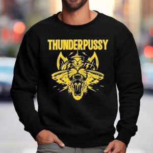 Thunderpussy Cat Head Shirt 3 Thunderpussy Cat Head Sweatshirt