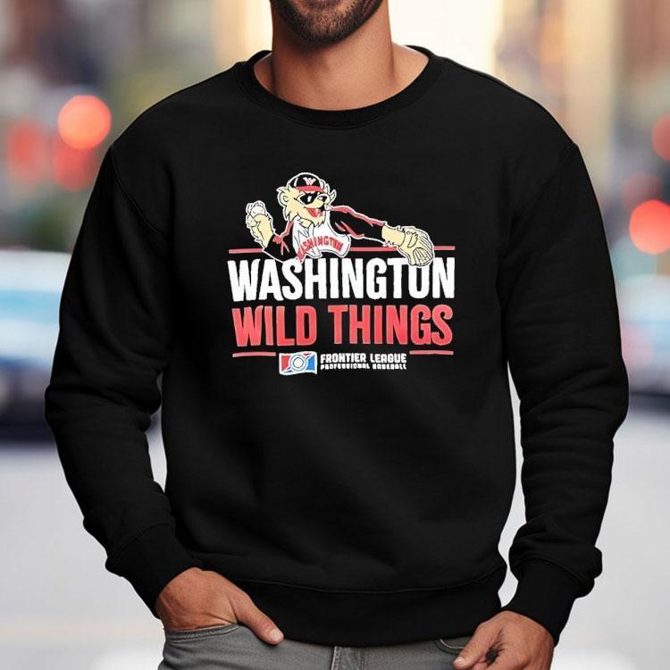 Washington Wild Things 2025 Frontier League Professional Baseball Shirt Washington Wild Things 2025 Frontier League Professional Baseball Shirt