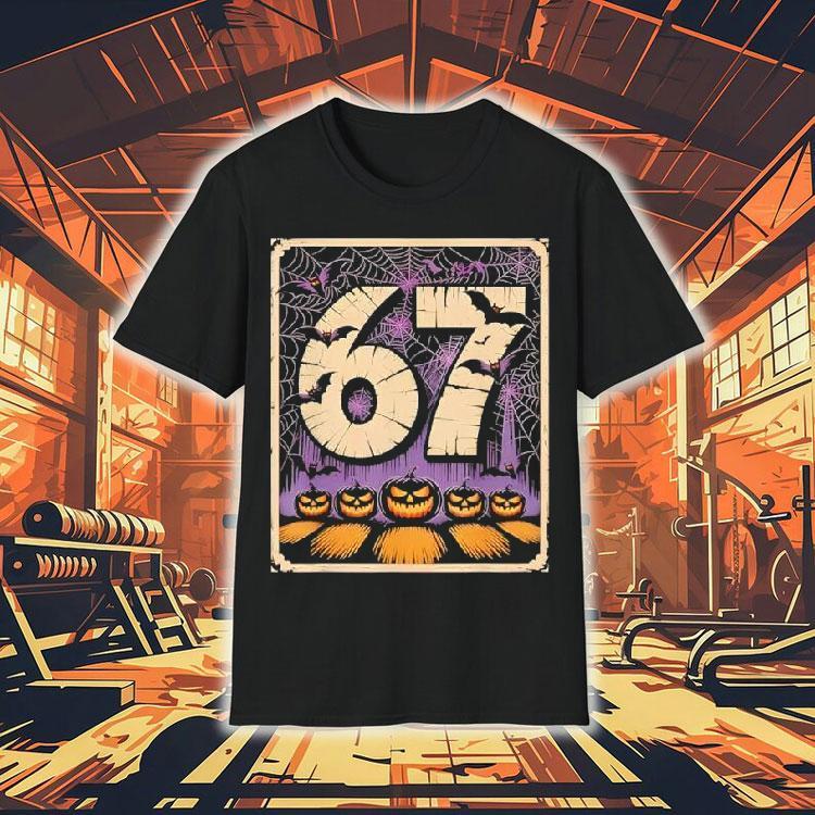 67 Meme Six Seven Funny Halloween Shirt 67 Meme Six Seven Funny Halloween Shirt