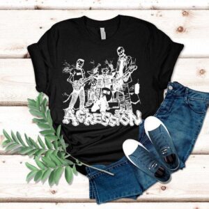 Agression Skeleton Shirt