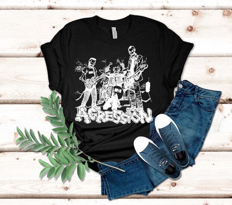 Agression Skeleton Shirt Agression Skeleton Shirt