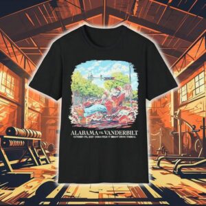 Alabama Vs. Vanderbilt 2025 Shirt