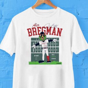 Alex Bregman Boston Red Sox #2 Mascot Signature Shirt Alex Bregman Boston Red Sox #2 Mascot Signature Shirt