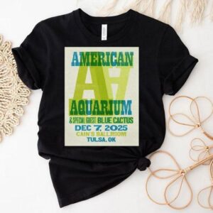American Aquarium December 7 2025 Cain’s Ballroom, Tulsa Ok Shirt