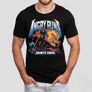 Angry Runs Jahmyr Gibbs Detroit Lions Shirt Angry Runs Jahmyr Gibbs Detroit Lions Shirt