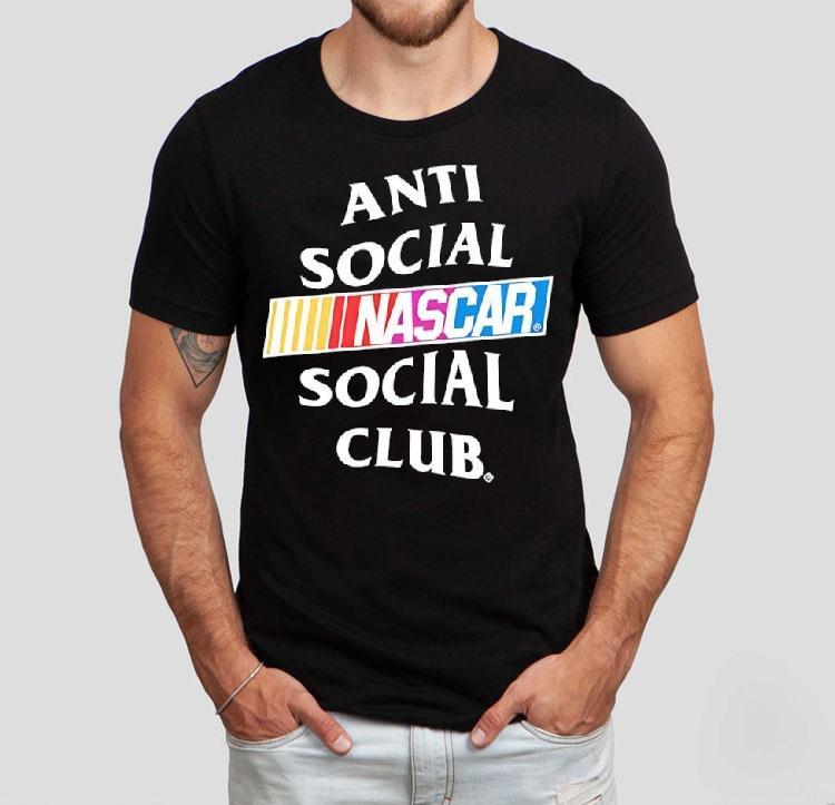Anti Social Social Club X Nascar Game Logo Shirt Anti Social Social Club X Nascar Game Logo Shirt
