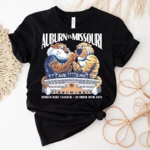 Auburn Tigers Vs Missouri Tigers Auble Truman Jordan Hare Stadium October 18th 2025 Shirt