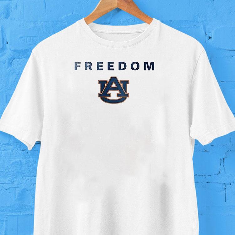 Auburn Tigers X Auburn University X Charlie Kirk Freedom Shirt Auburn Tigers X Auburn University X Charlie Kirk Freedom Shirt