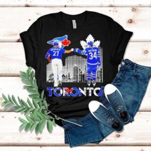 Auston Matthews Maple Leafs Vs Vladimir Guerrero Jr Blue Jays Signatures 2025 Shirt Auston Matthews Maple Leafs Vs Vladimir Guerrero Jr Blue Jays Signatures 2025 Shirt