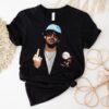 Bad Bunny Middle Finger Baseball Signature Shirt