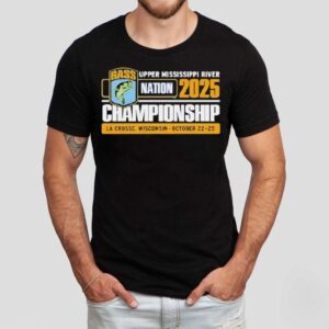 Bass Nation Championship 2025 La Crosse Wisconsin Event Shirt