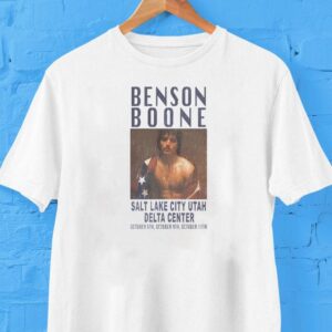 Benson Boone Salt Lake City Utah Delta Center Shirt Benson Boone Salt Lake City Utah Delta Center Shirt