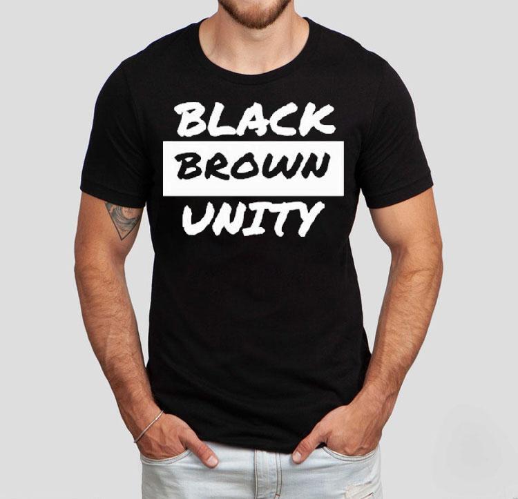 Black Brown Unity Shirt Black Brown Unity Shirt