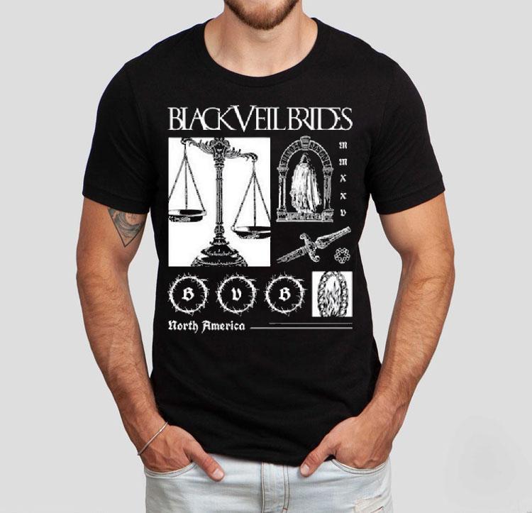 Black Veil Brides Scales Of Justice Shirt Black Veil Brides Scales Of Justice Shirt