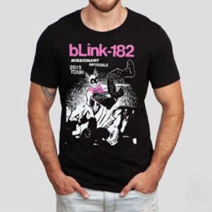 Blink 182 Missionary Impossible Tour 2025 Dates List Shirt