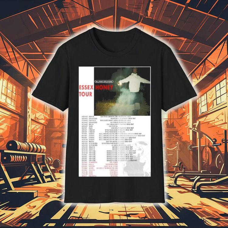 Blood Orange Essex Honey Tour 2025-2026 Shirt Blood Orange Essex Honey Tour 2025-2026 Shirt