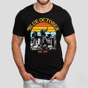 Blue October Est 1995 Photo Shirt Blue October Est 1995 Photo Shirt