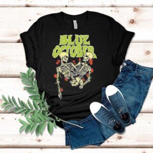 Blue October Skeleton Buddies Shirt