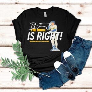 Brice Turang Milwaukee Brewers The Brice Is Right Baseball Mlb Signature Shirt Brice Turang Milwaukee Brewers The Brice Is Right Baseball Mlb Signature Shirt