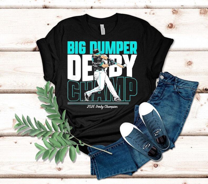 Cal Raleigh Seattle Mariners Big Dumper Derby Champ 2025 Shirt Cal Raleigh Seattle Mariners Big Dumper Derby Champ 2025 Shirt