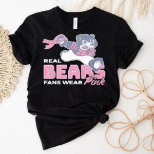 Caleb Williams Real Bears Fans Wear Pink Shirt