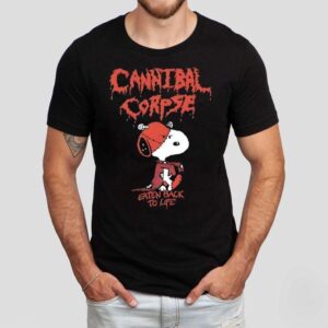 Cannibal Corpse Eaten Back To Life Snoopy Shirt